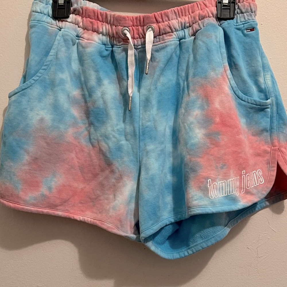Tie dye shorts